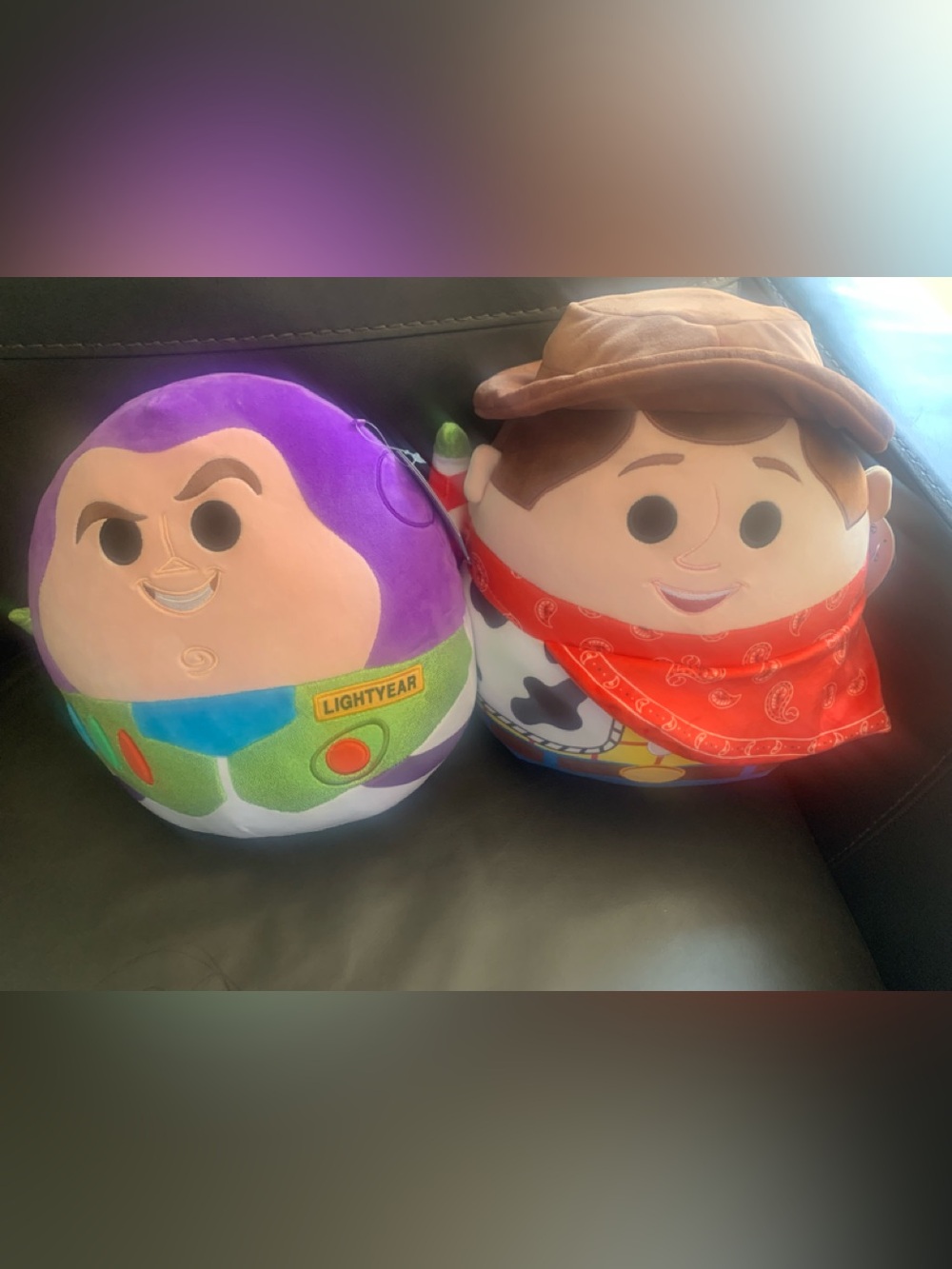 Squishmallows Toy Story5 Buzz Lightyear  & Woody Plush bundle